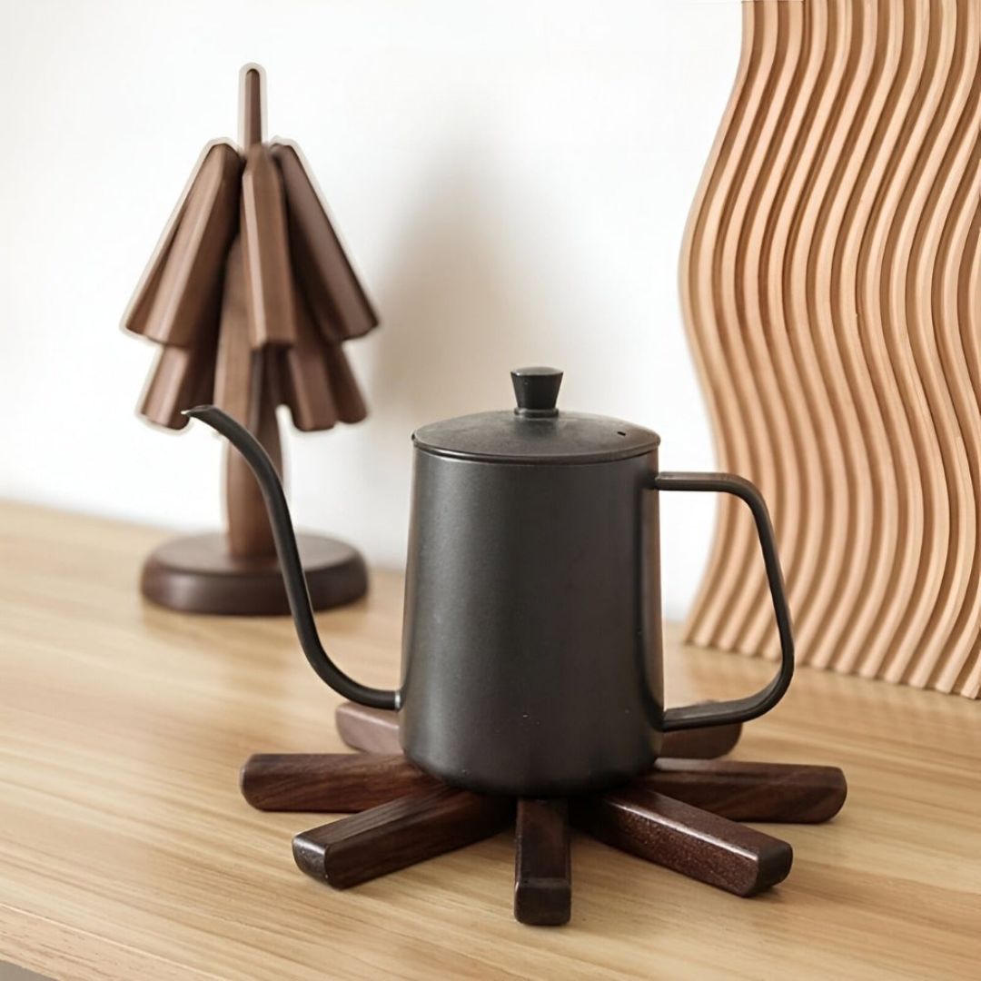Holzuntersetzer | Tischuntersetzer mit modernem Design | WoodArt (Set von 3)