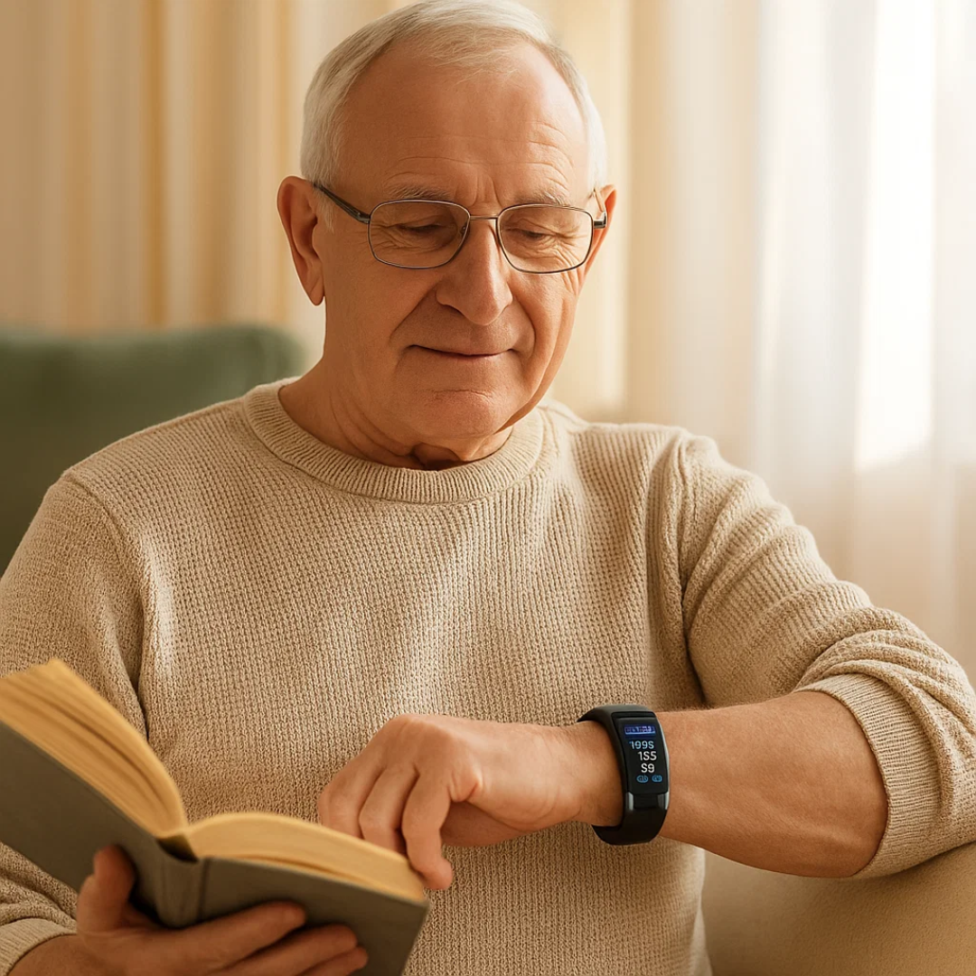 Intelligentes Gesundheitsarmband mit EKG & Schlafanalyse
