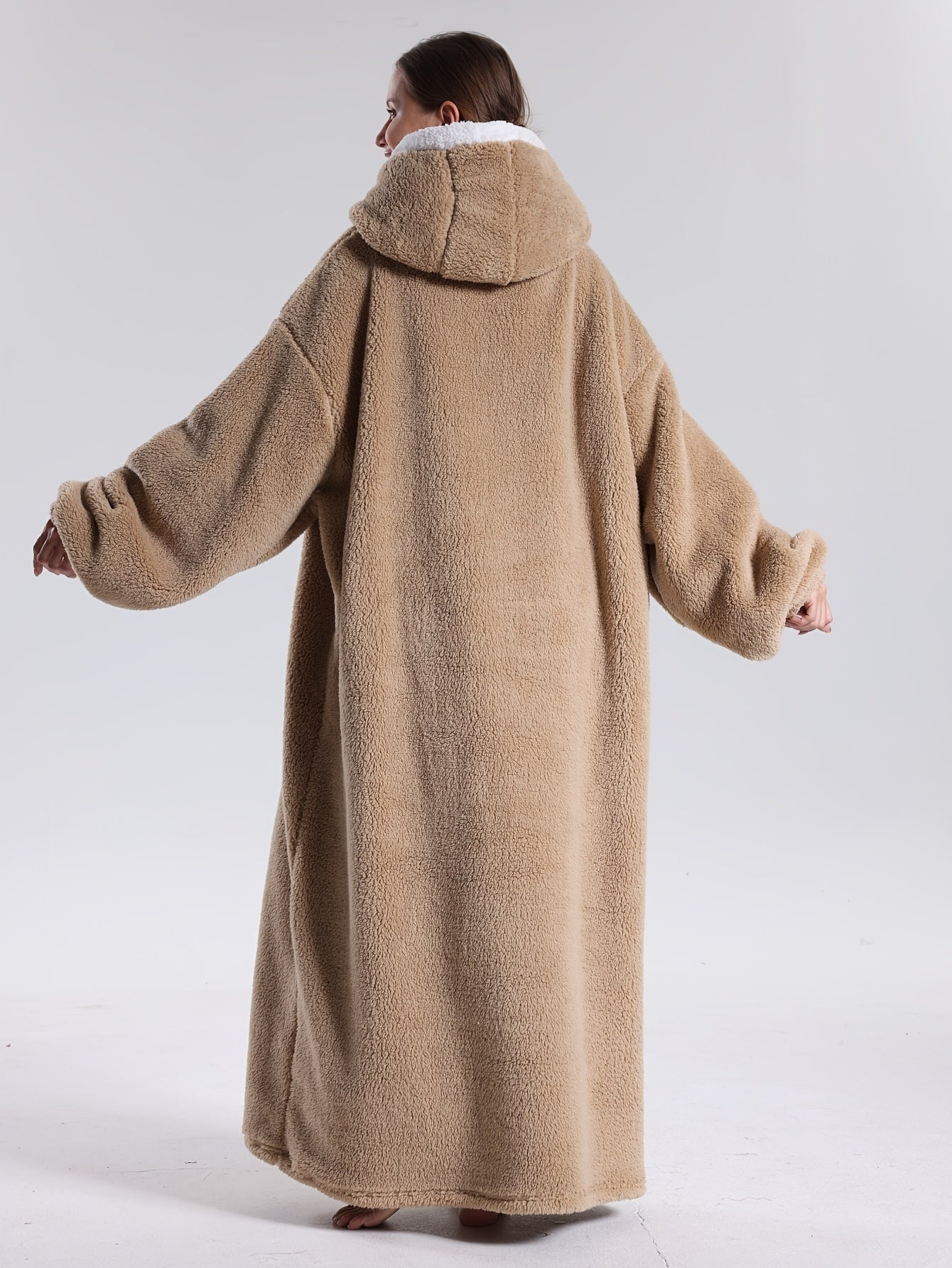 Kapuzendecke | Decke mit Ärmeln | Tragbare Decke Hoodie | WarmHood