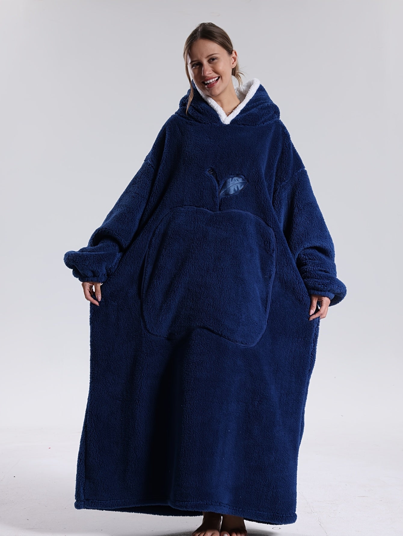 Kapuzendecke | Decke mit Ärmeln | Tragbare Decke Hoodie | WarmHood